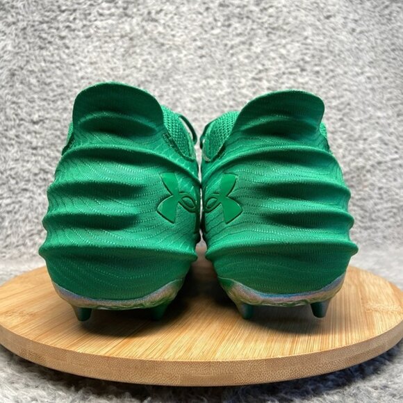 Under Armour Blur 2 MC Suede Football Size 12 Men Classic Green 3027978-300 NBY
